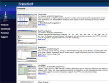 Tablet Screenshot of brinesoft.com